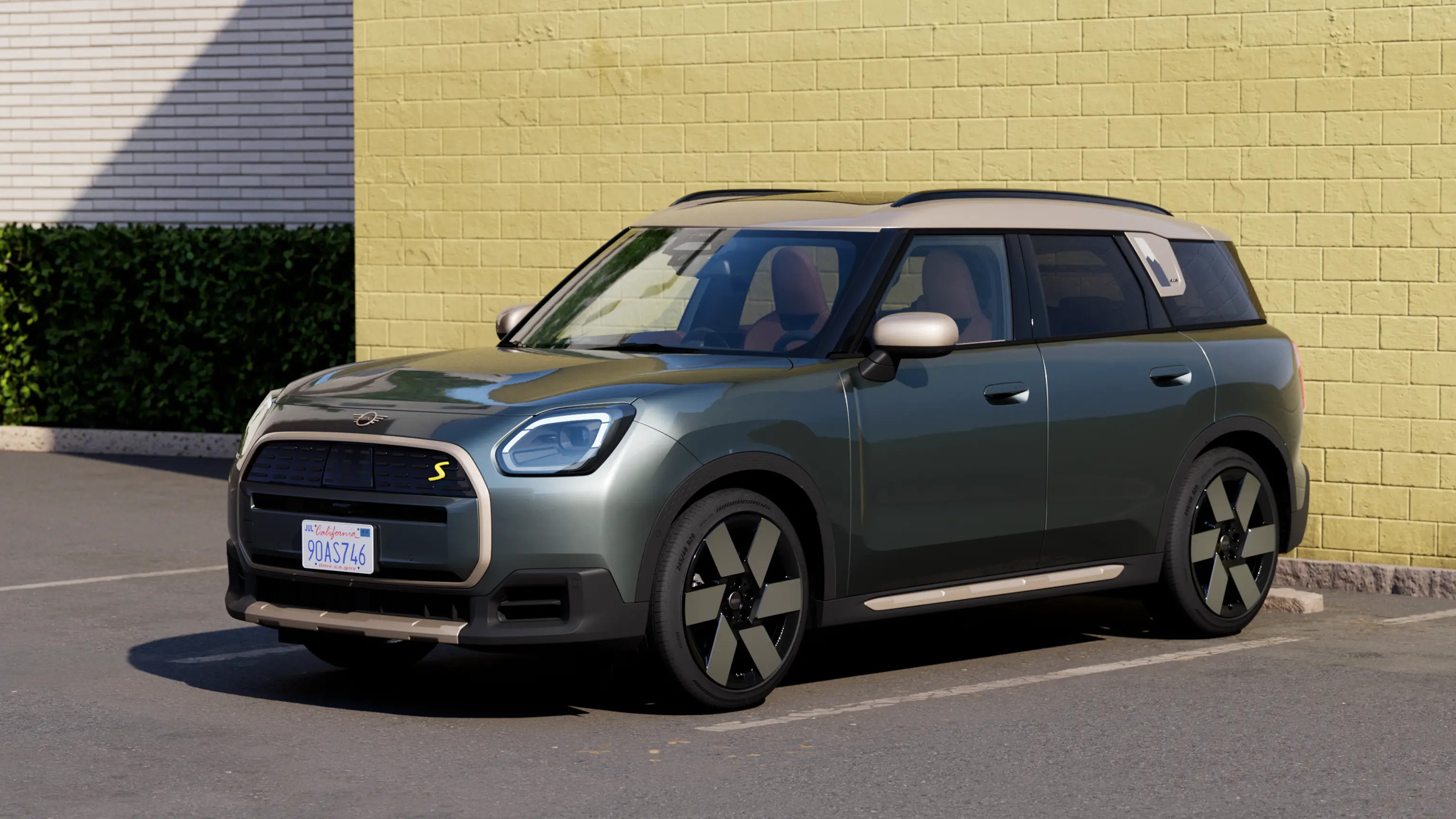 Popolnoma električni MINI Countryman – stran modelov – ozadje