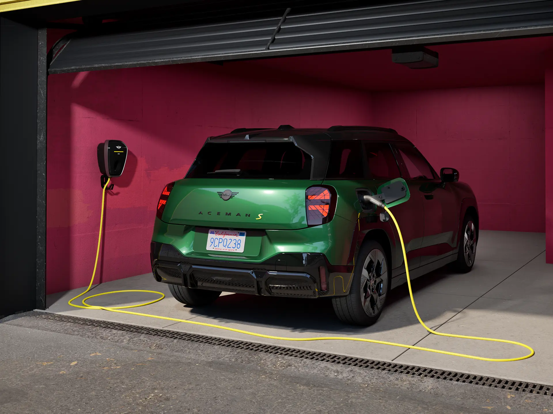 Popolnoma električni MINI Aceman – napovednik za finančne storitve