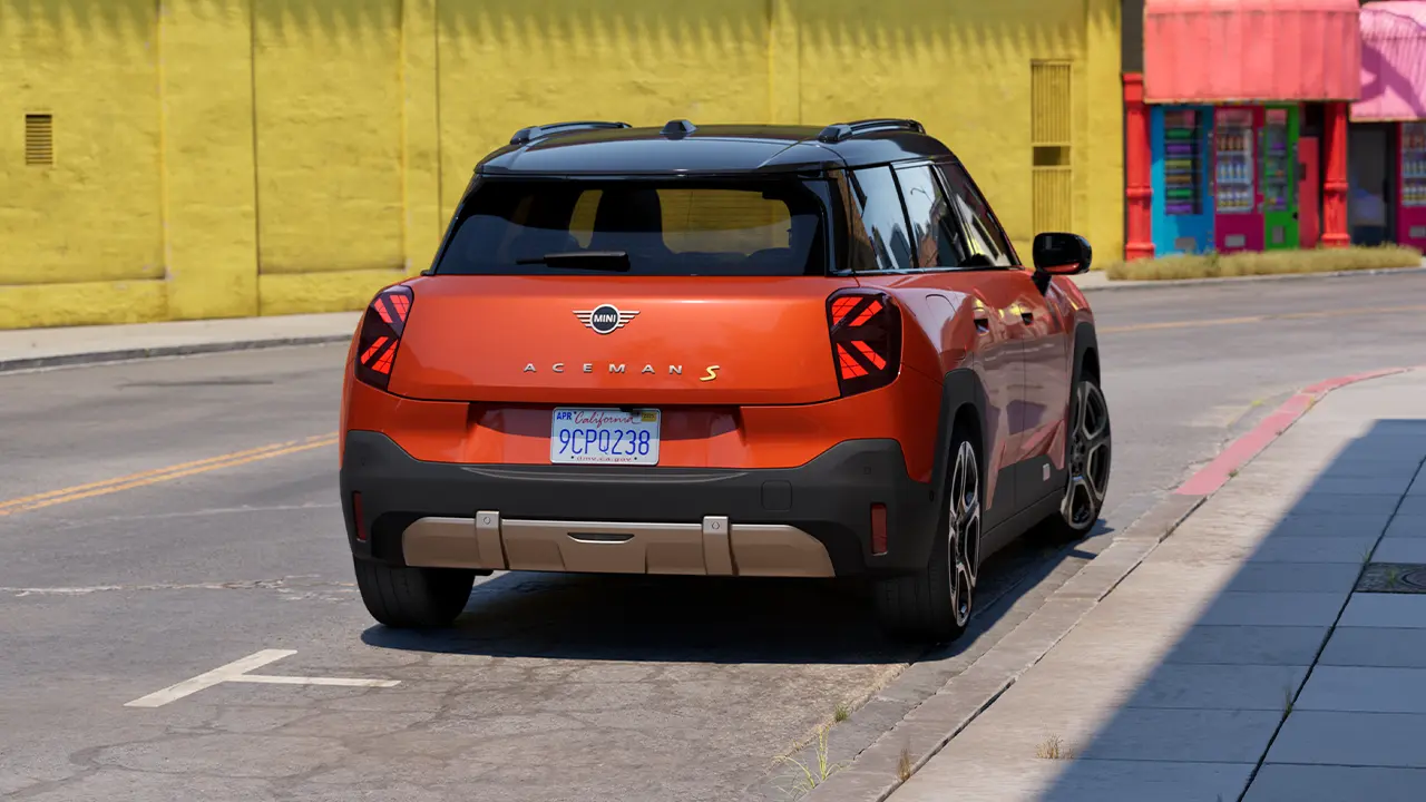 Popolnoma električni MINI Aceman – video o zadnjem delu