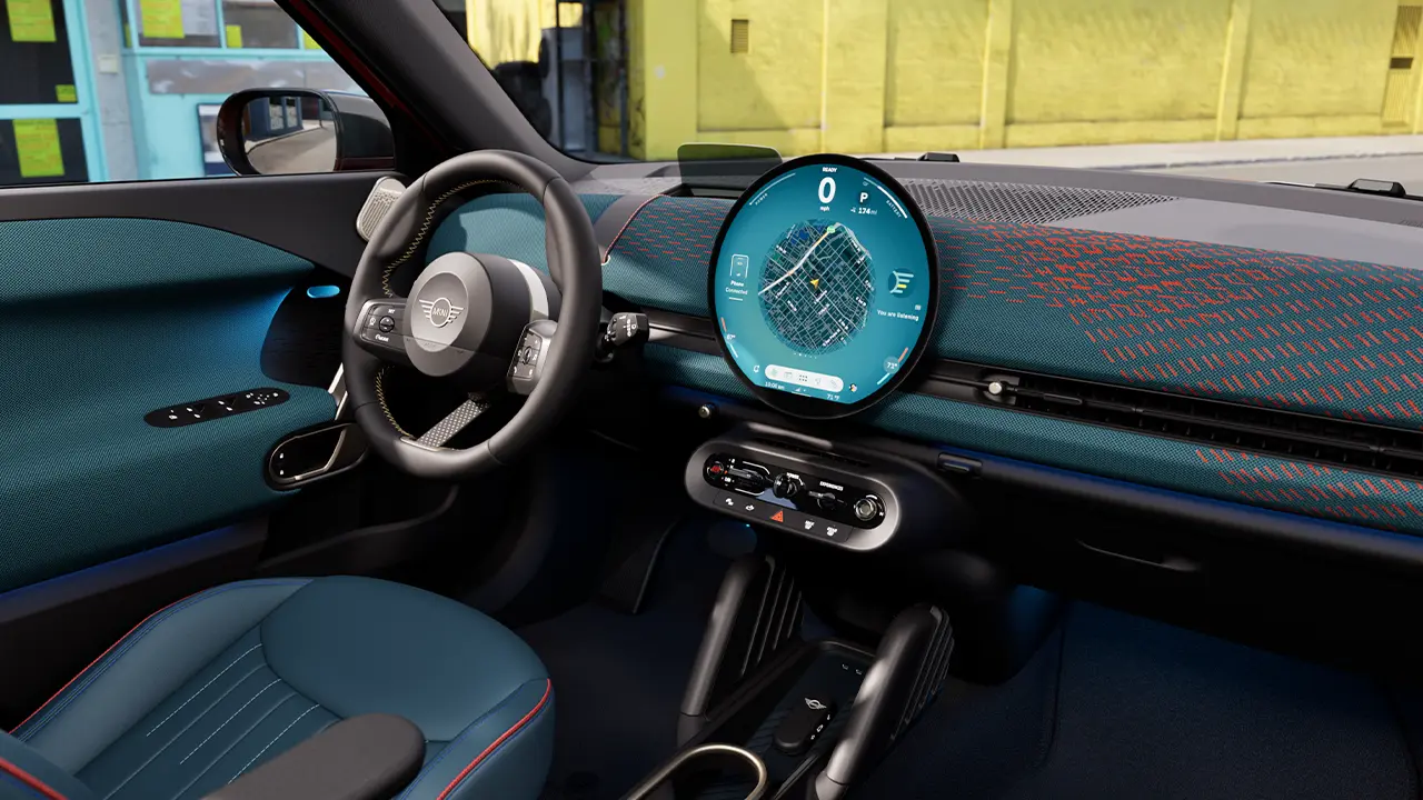 Popolnoma električni MINI Aceman – serijska oprema