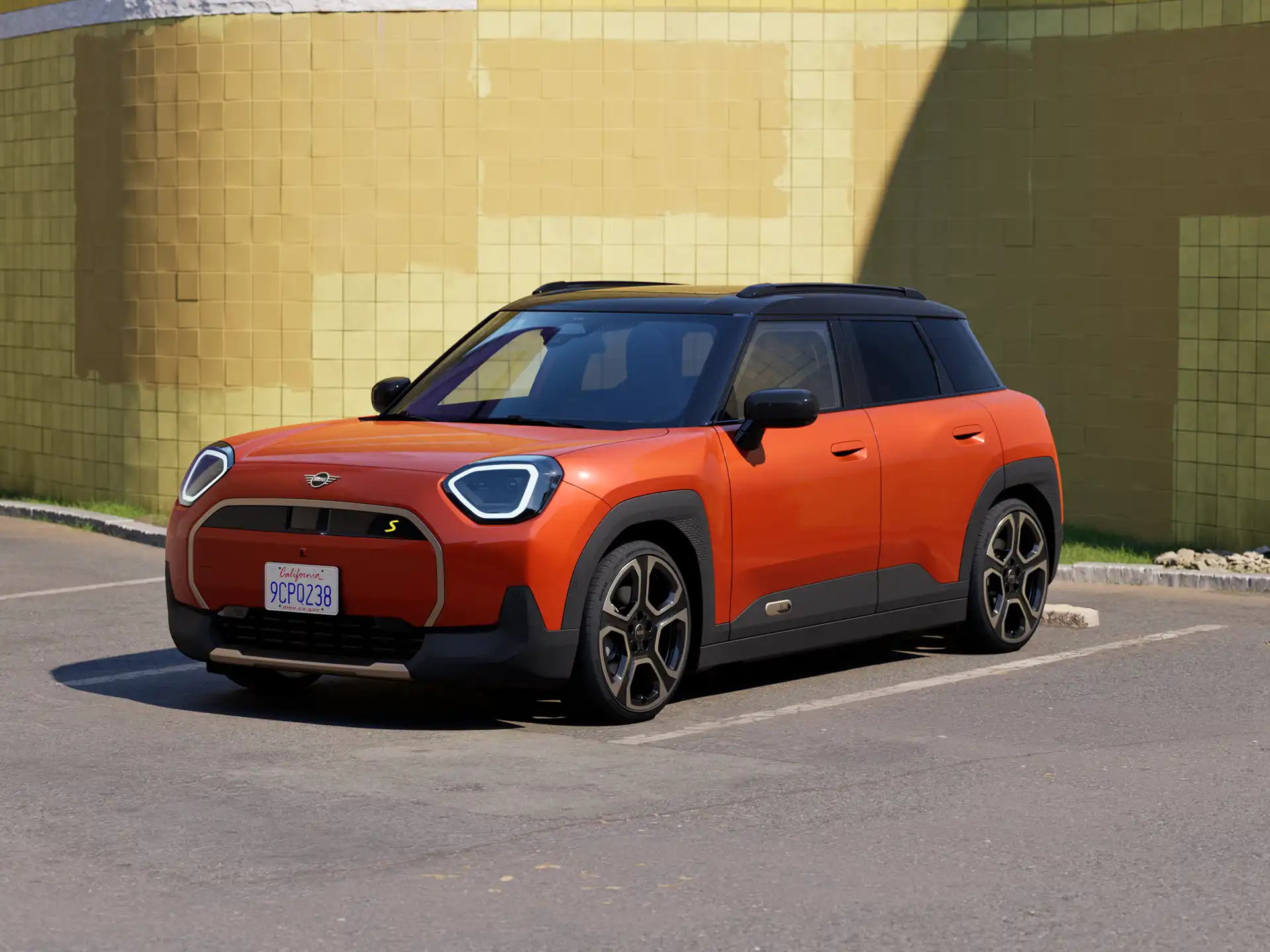 Popolnoma električni MINI Aceman – oblika – faza