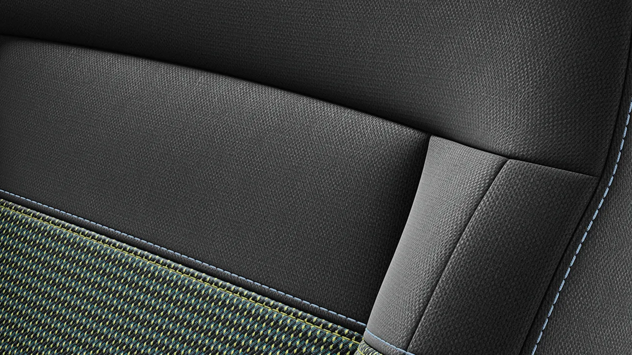 Podroben pogled na popolnoma električnega MINI Aceman v barvi Black