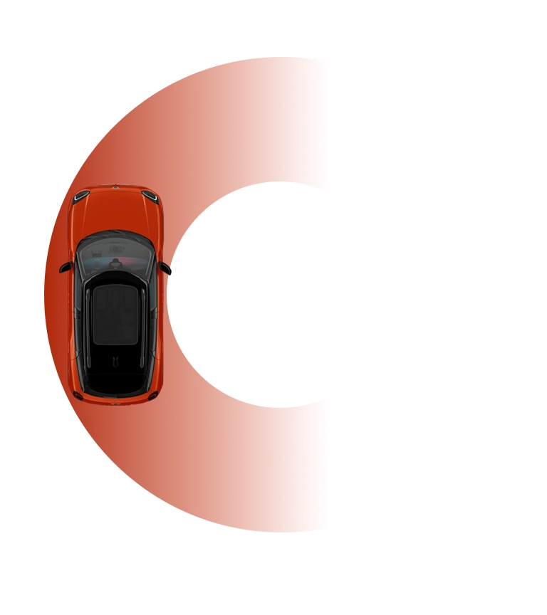 Popolnoma električni MINI Aceman – obračalni krog