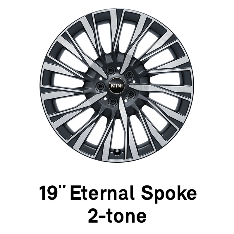 MINI – oprema – 19-palčna platišča Eternal Spoke, dvobarvna