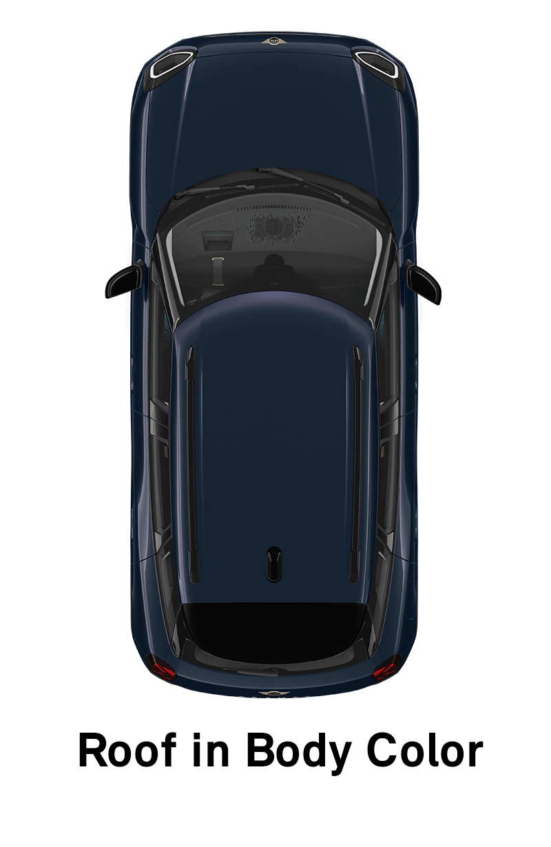  MINI – oprema – raven opreme Classic – streha v barvi karoserije