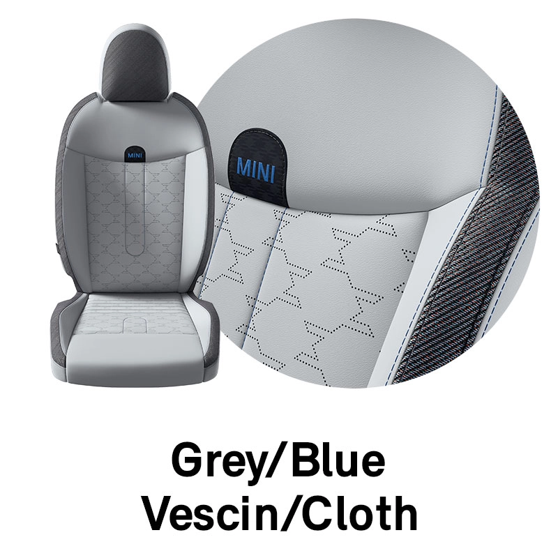 MINI – oprema – siva/modra – Vescin/tkanina