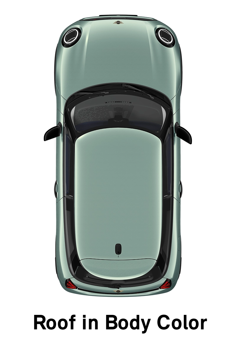  MINI – oprema – raven opreme Classic – streha v barvi karoserije