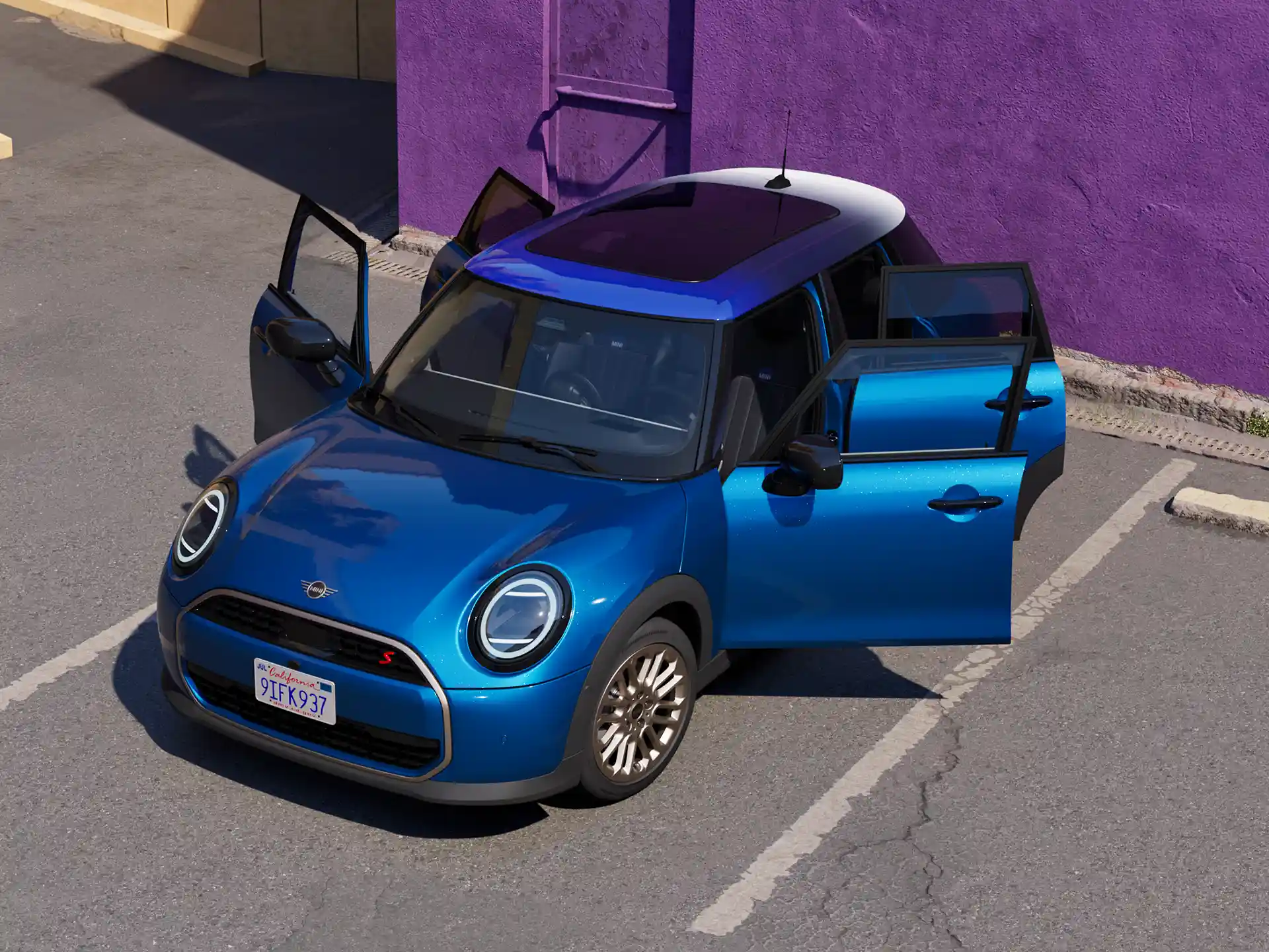 MINI Cooper 5-vratni – odprta vrata