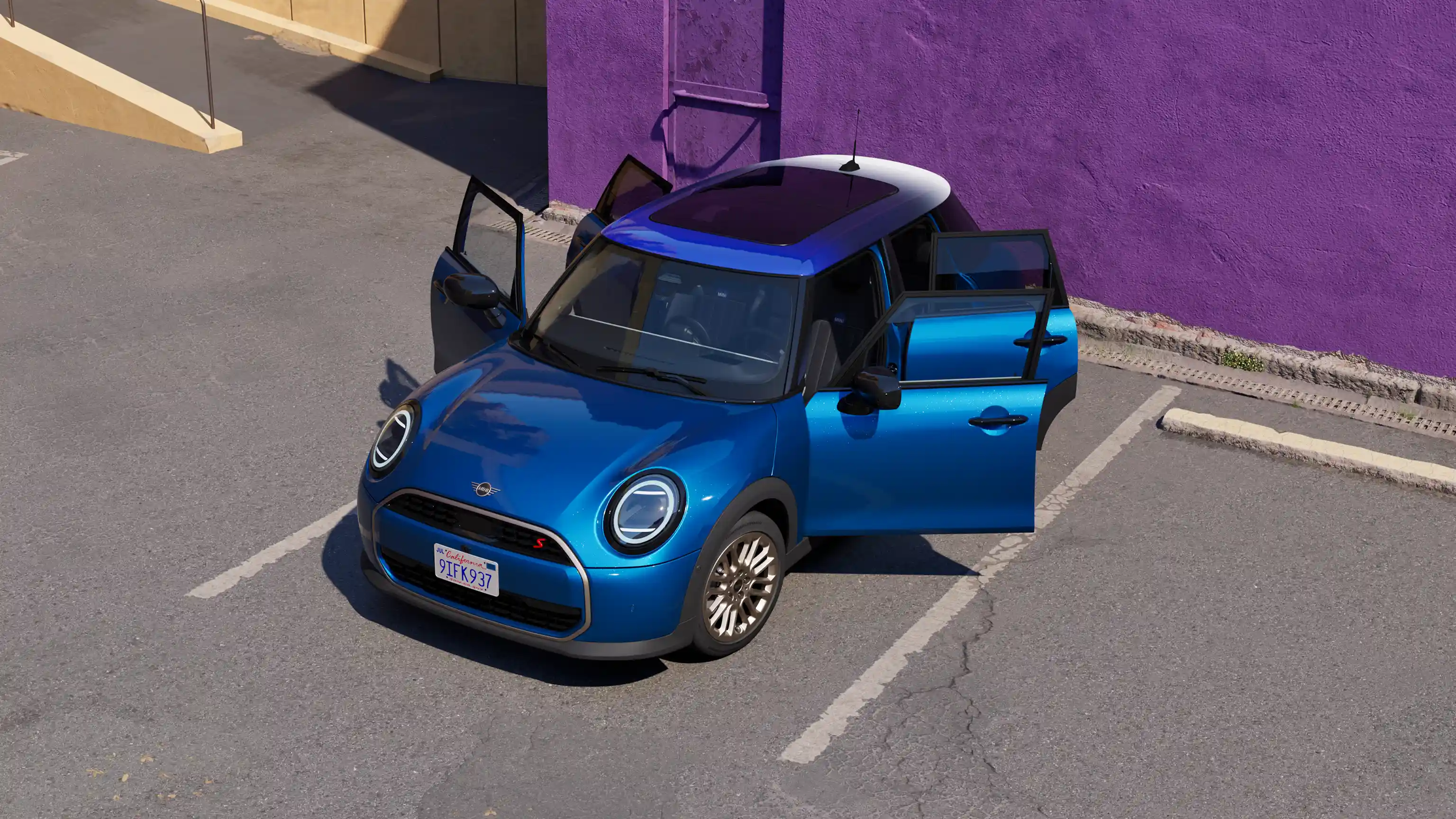 MINI Cooper 5-vratni – odprta vrata
