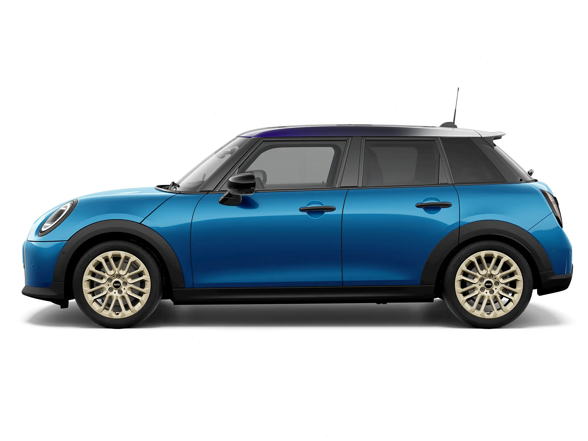 MINI Cooper 5-vratni – pogled s strani