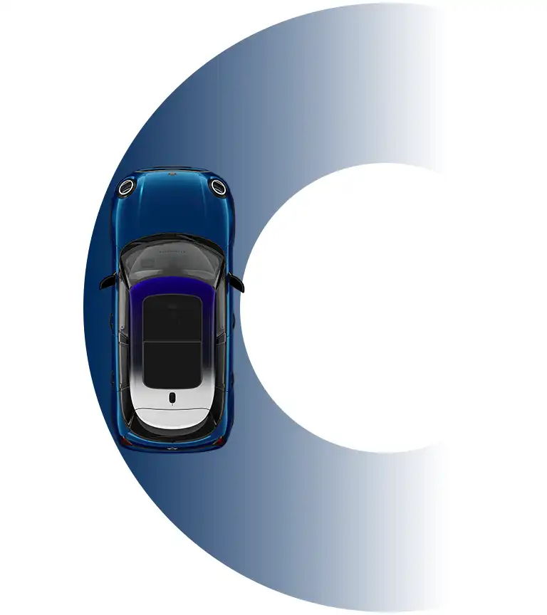 MINI Cooper 5-vratni – obračalni krog
