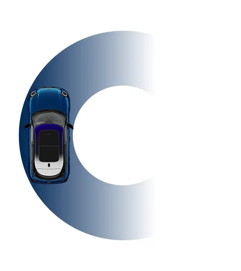 MINI Cooper 5-vratni – obračalni krog