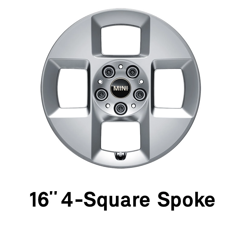 MINI – oprema – 16-palčna platišča 4-Square Spoke