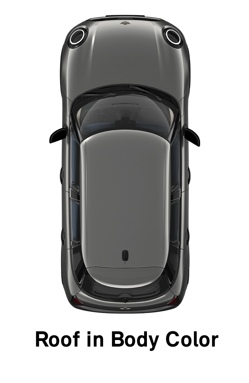  MINI – oprema – raven opreme Classic – streha v barvi karoserije