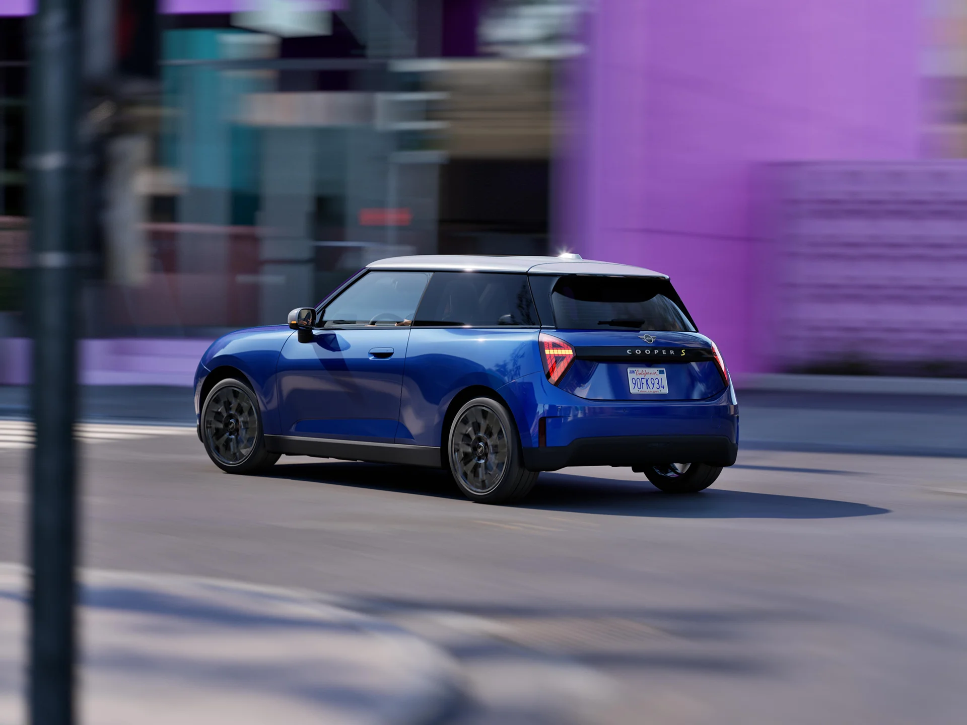 Popolnoma električni MINI Cooper – gokart