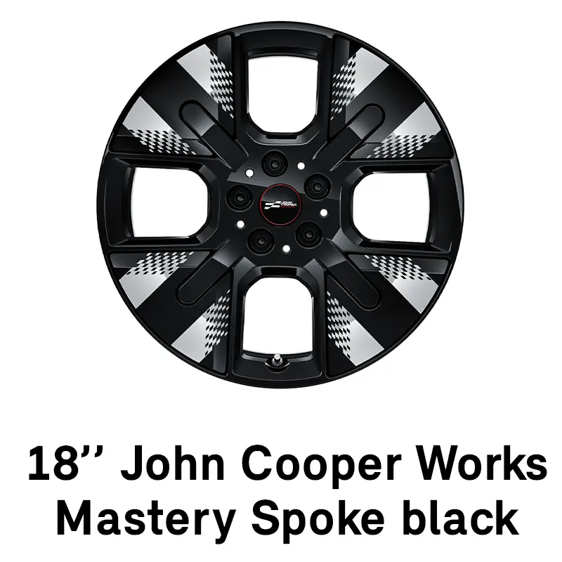 MINI – oprema – 18-palčna platišča JCW Mastery Spoke Black