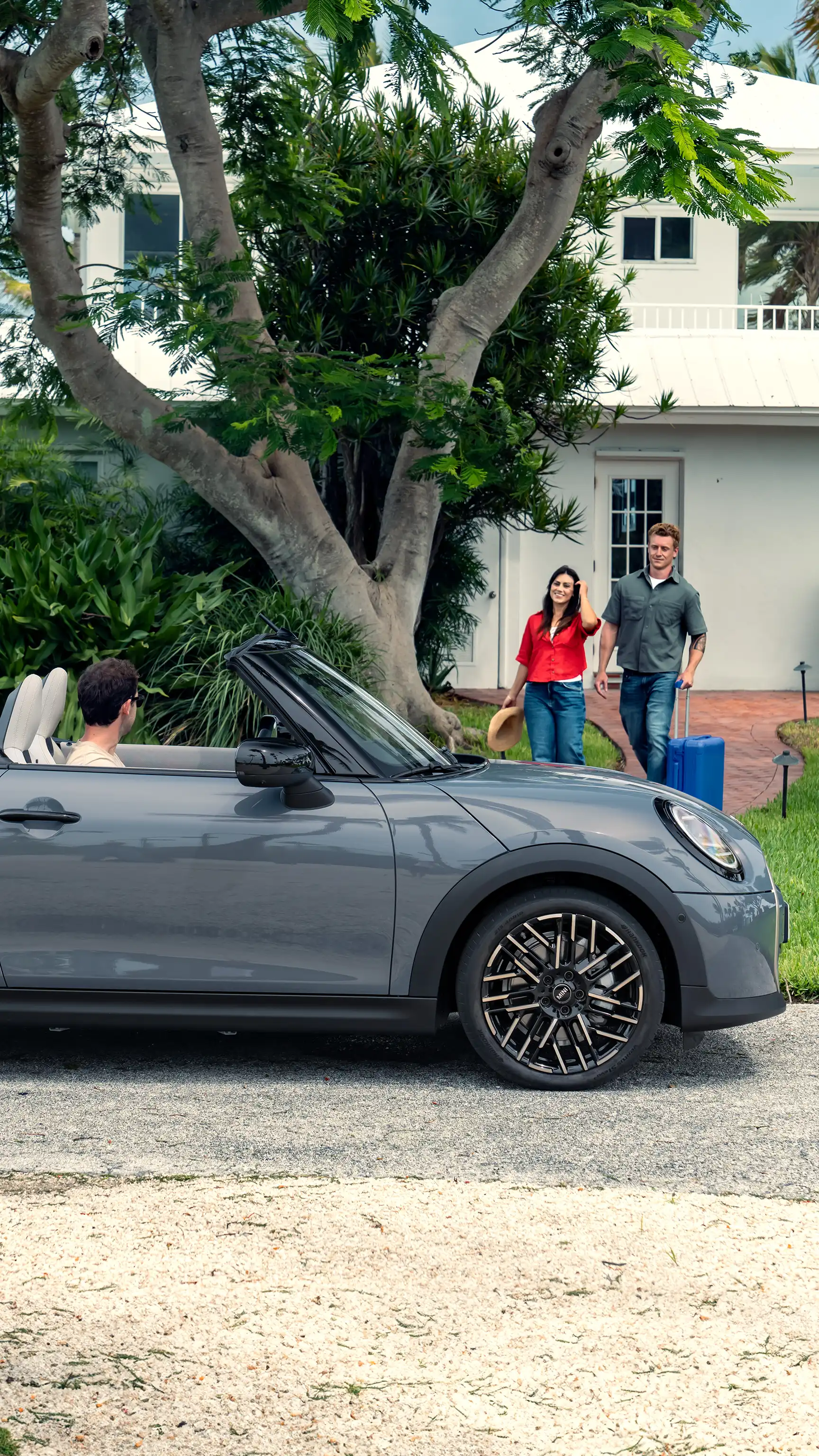 MINI Cooper Cabrio – sončni zahod