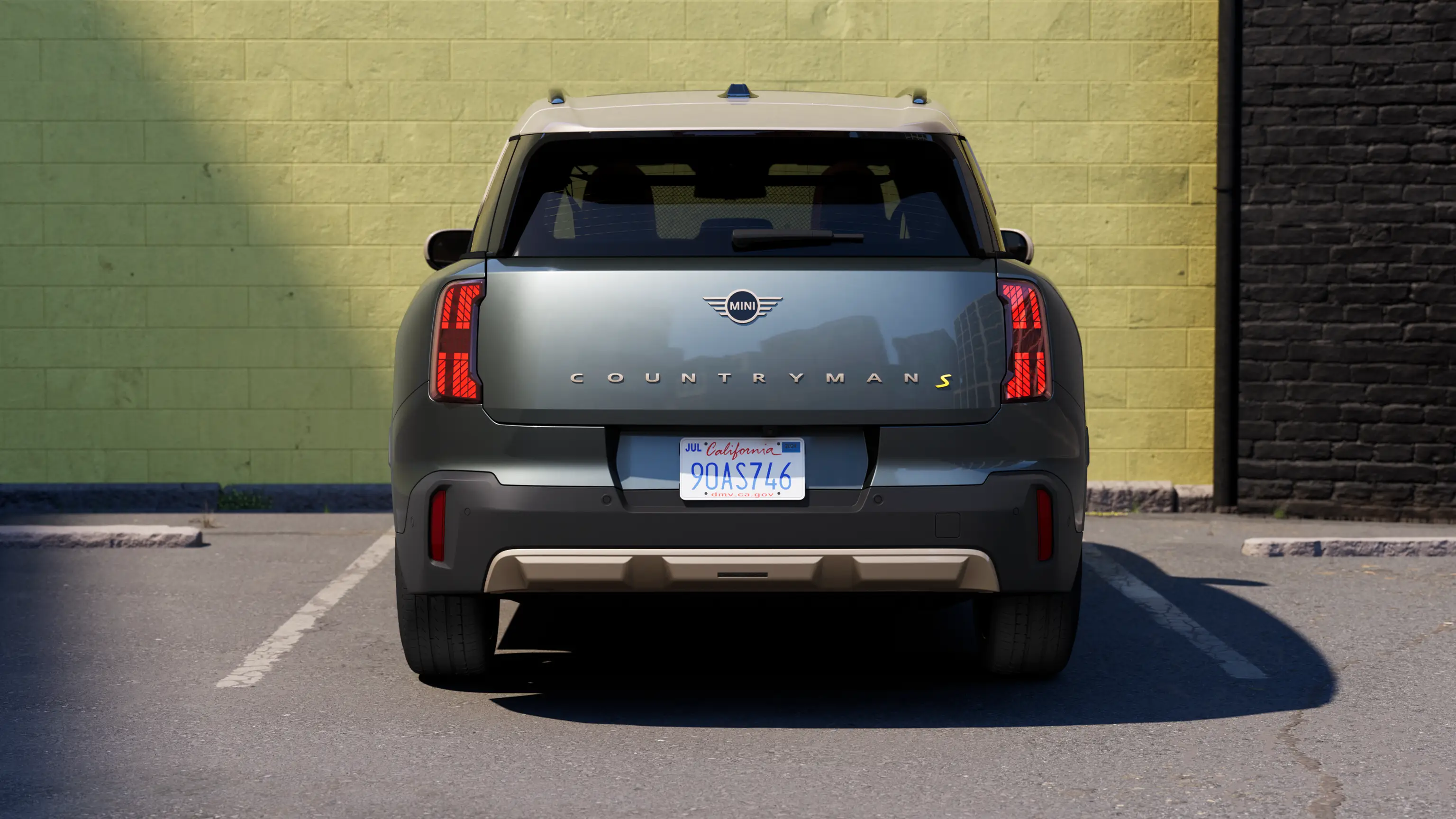 Popolnoma električni MINI Countryman – prtljažni prostor
