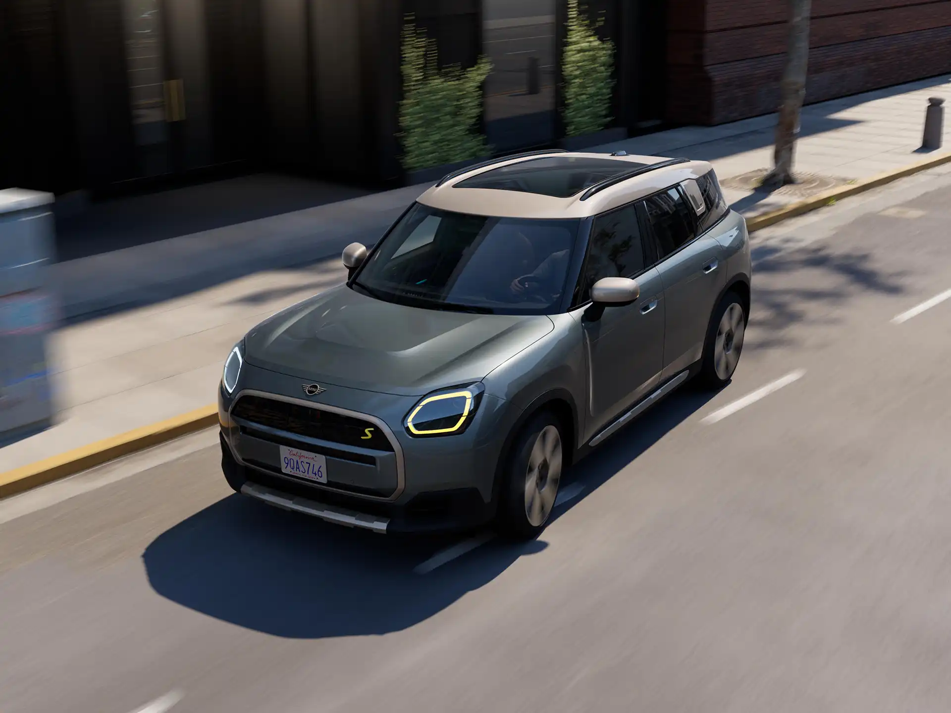 Popolnoma električni MINI Countryman – napovednik za testno vožnjo