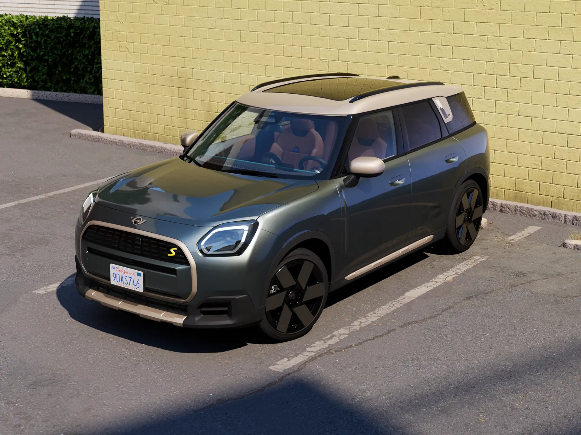 Popolnoma električni MINI Countryman – oblika zunanjosti