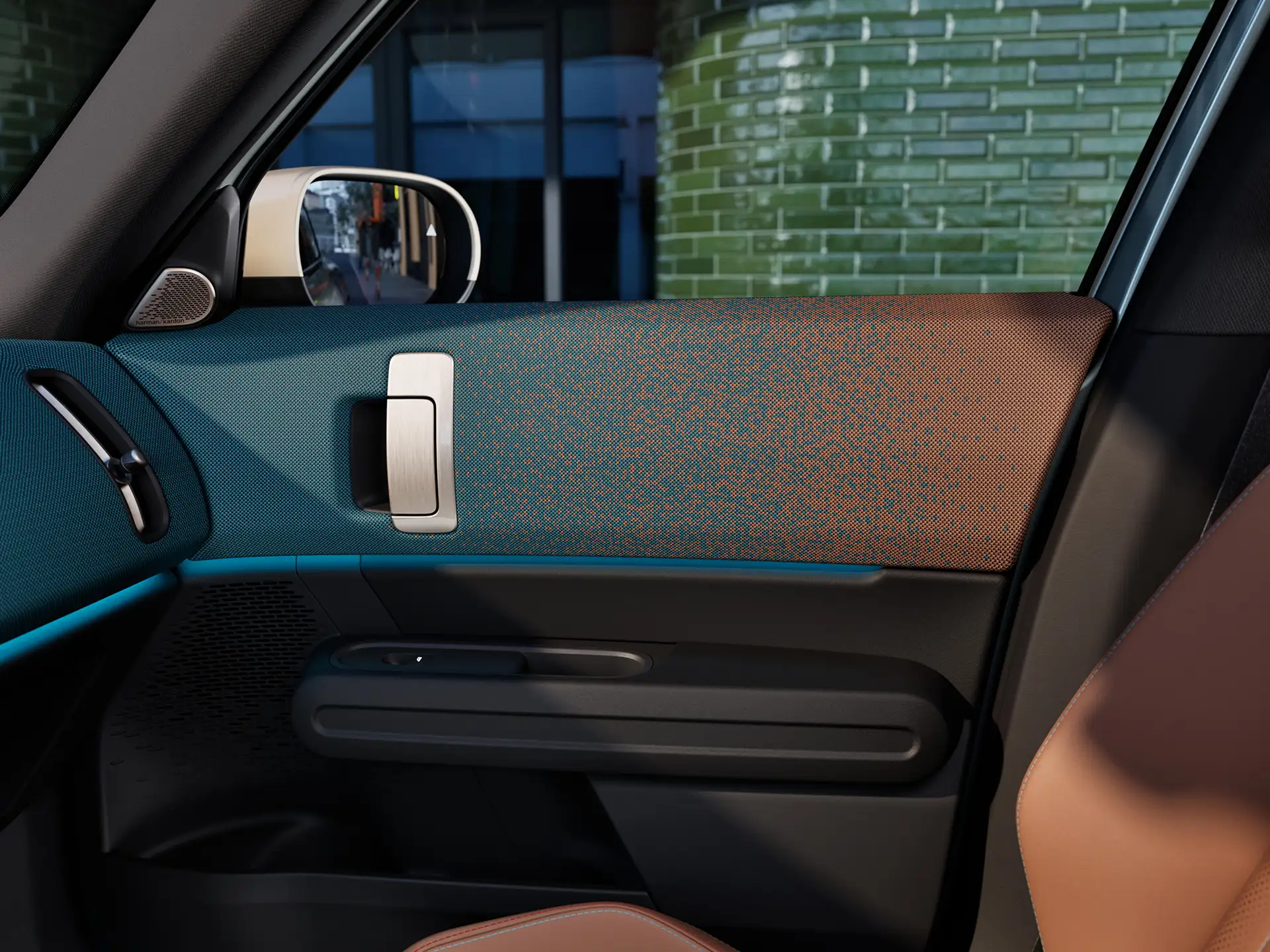 Popolnoma električni MINI Countryman – notranjost – trajnost