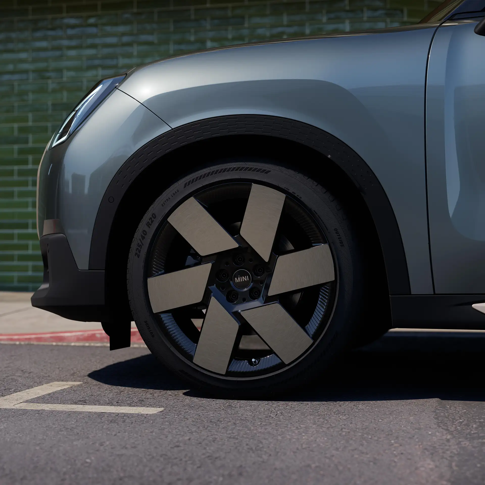 Popolnoma električni MINI Countryman – platišča