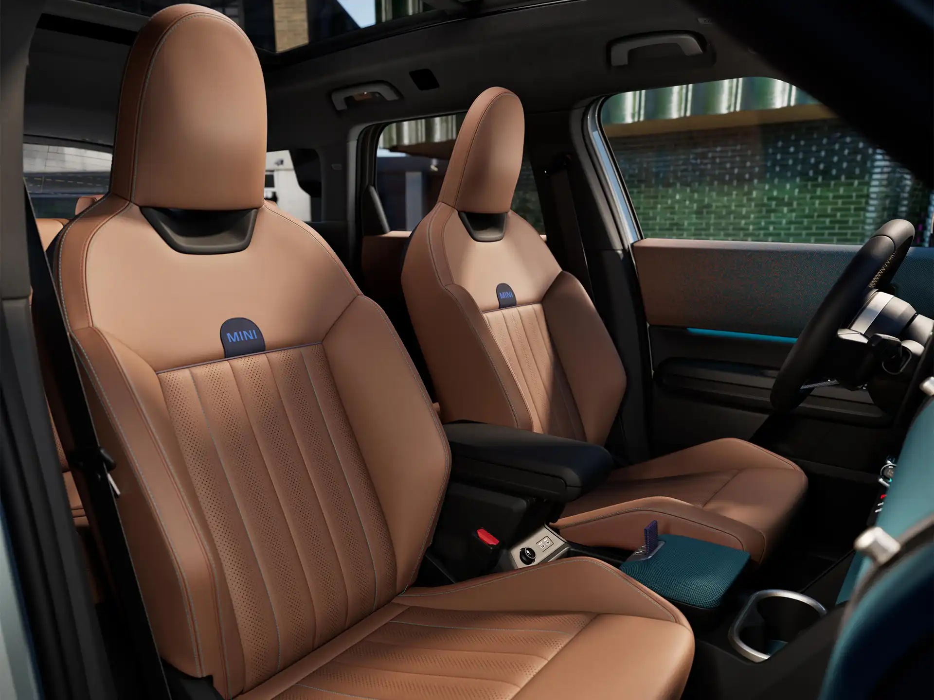Popolnoma električni MINI Countryman – notranjost