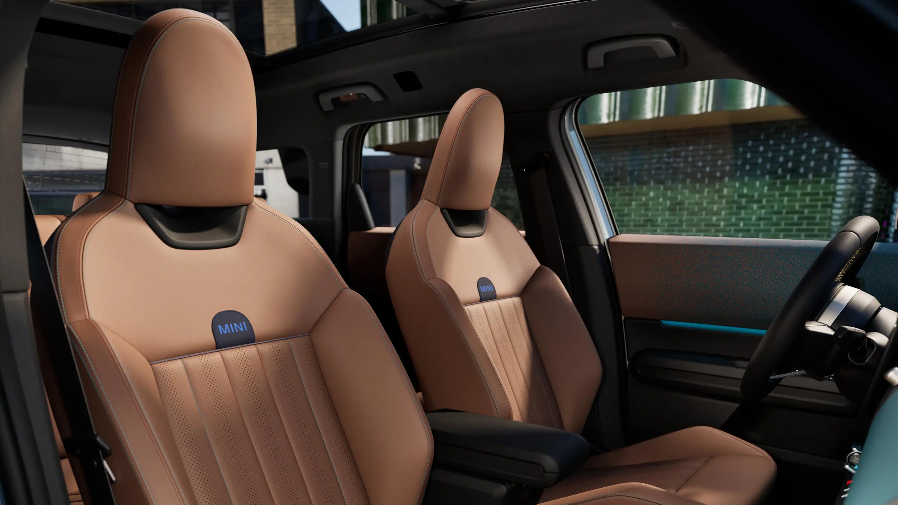 Popolnoma električni MINI Countryman – notranjost
