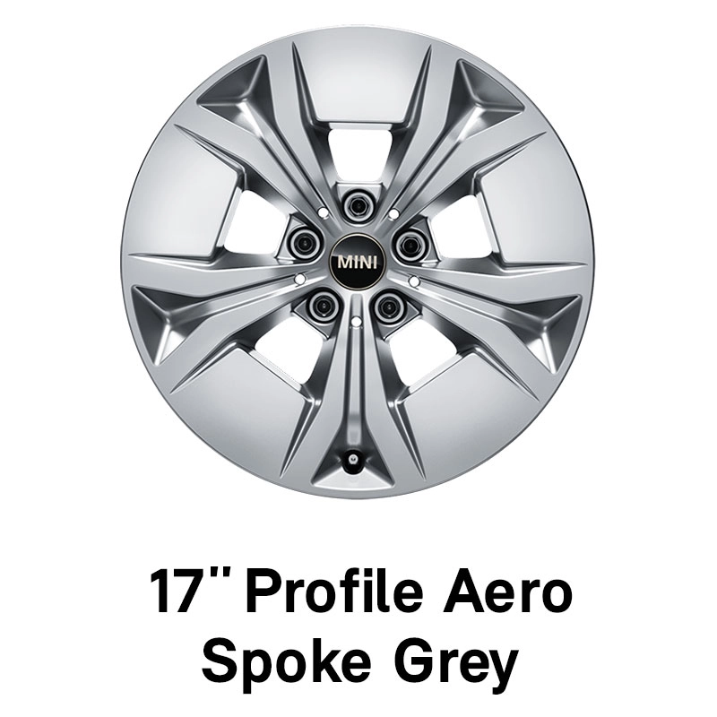 MINI – oprema – 17-palčna platišča Profile Aero Spoke Grey