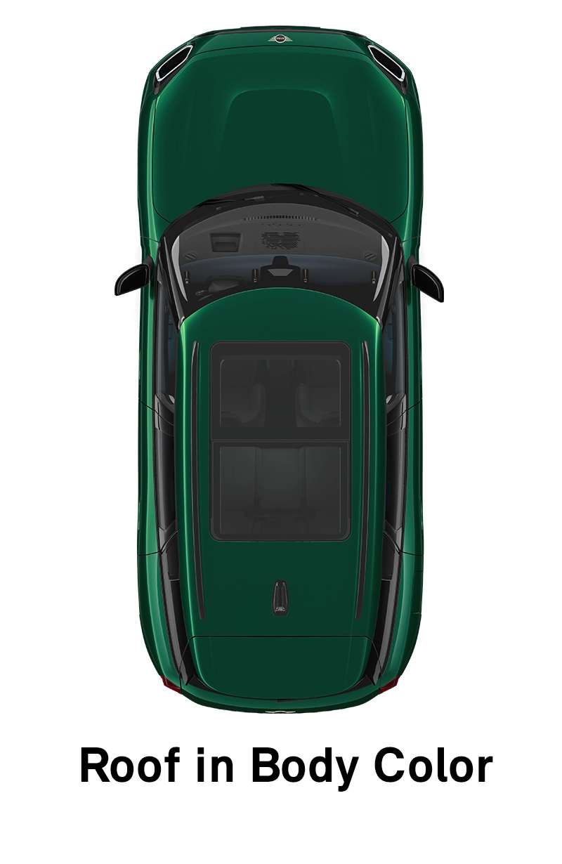  MINI – oprema – raven opreme Classic – streha v barvi karoserije