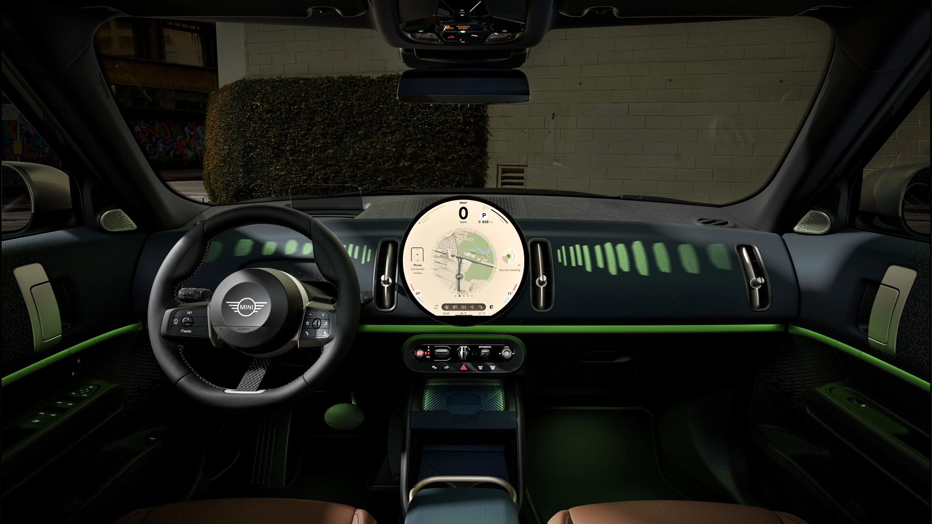 MINI Countryman – armaturna plošča – Trail Mode