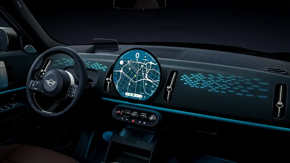 MINI Countryman – notranjost – armaturna plošča