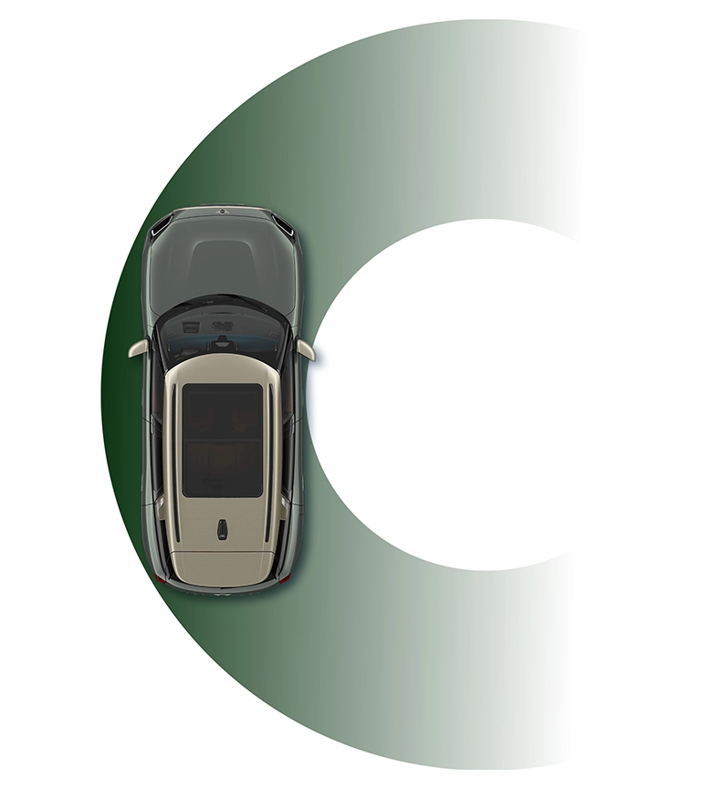 MINI Countryman – obračalni krog