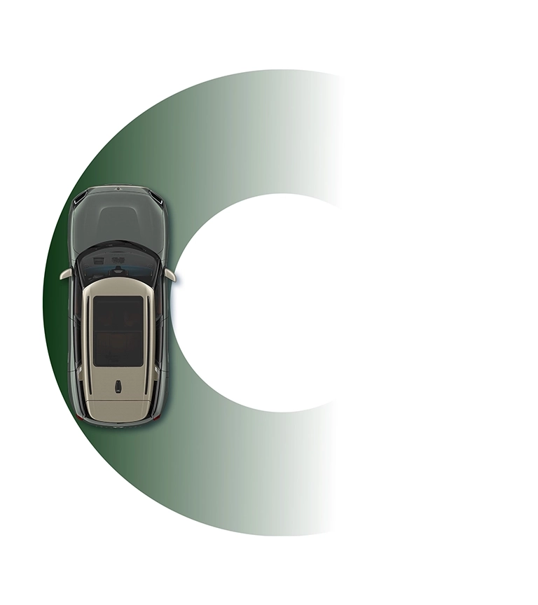 MINI Countryman – obračalni krog