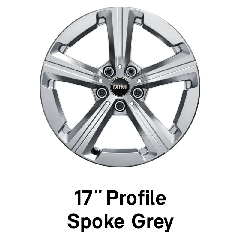 MINI – oprema – 17-palčna platišča Profile Spoke Grey