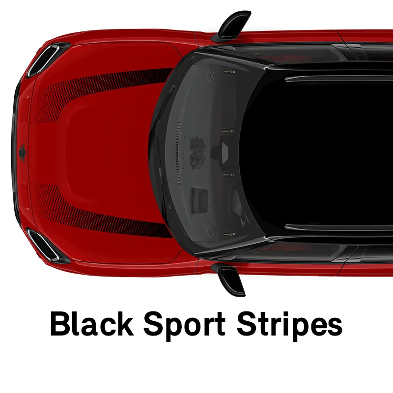  MINI – oprema – raven opreme JCW – črne športne črte