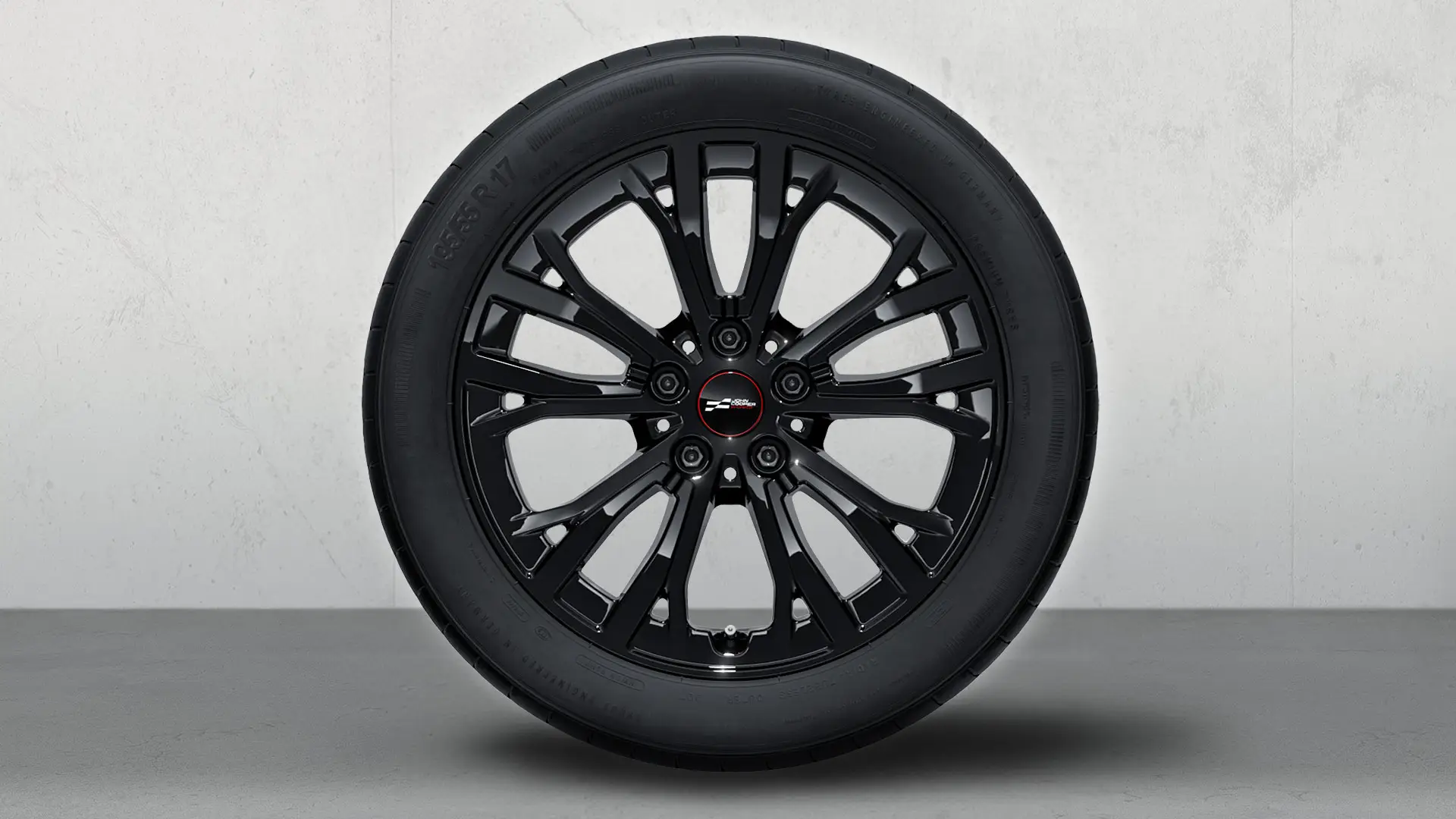 17-palčna JCW platišča Star Spoke 991, nekovinska Jet Black