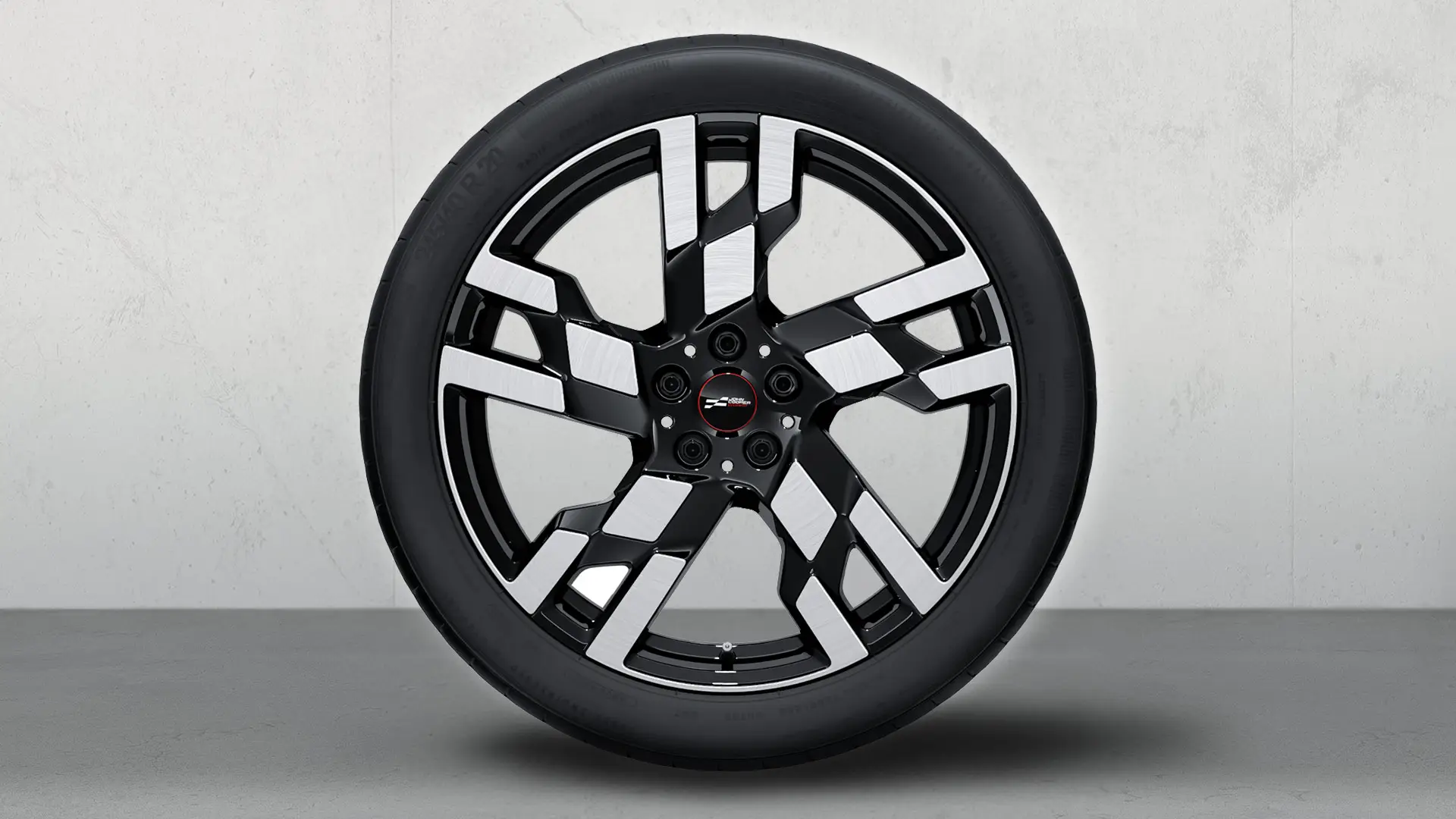 20-palčna JCW platišča Flag Spoke 949, nekovinska Jet Black