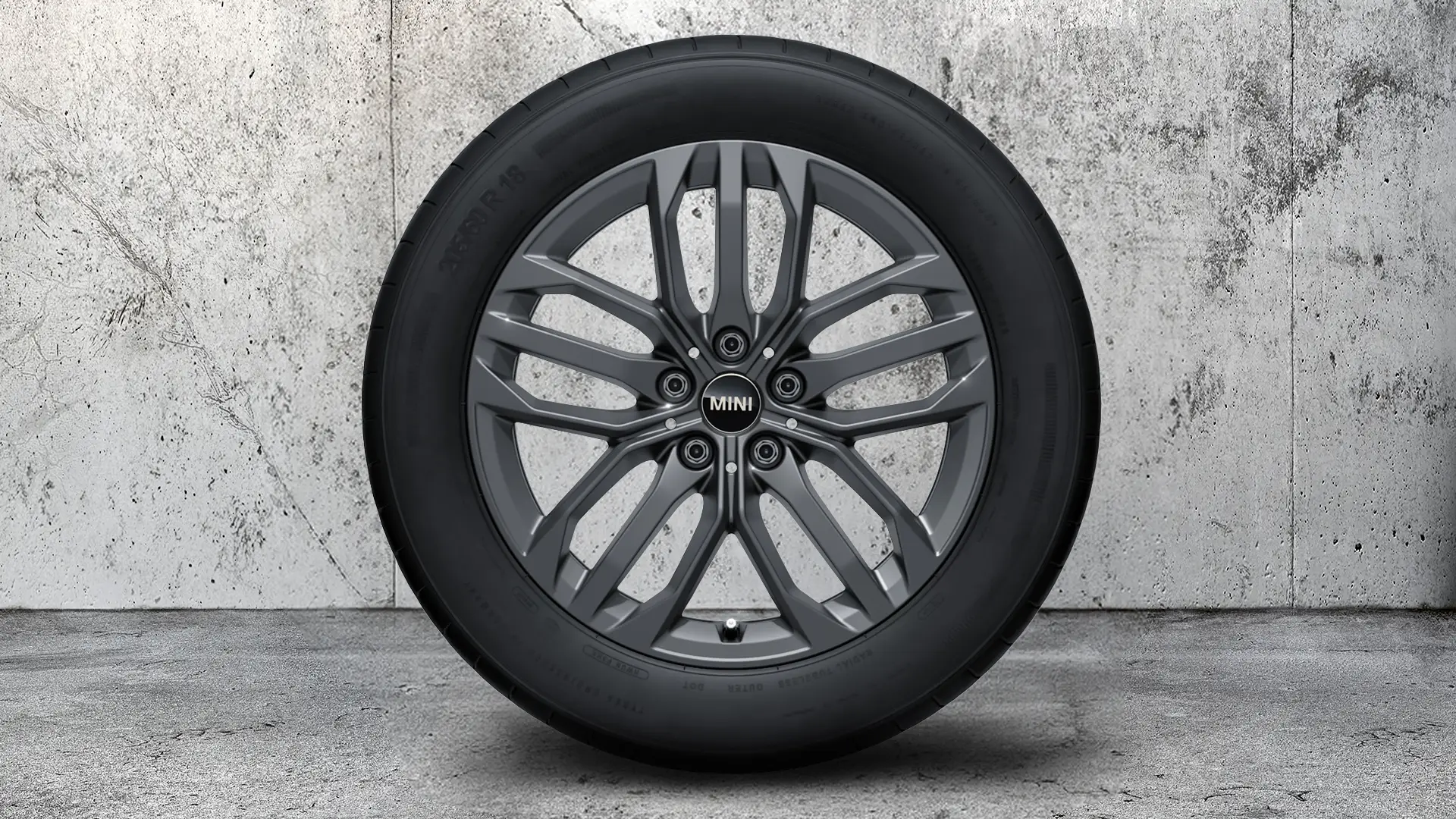 18-PALČNA PLATIŠČA JCW DOUBLE SPOKE 879 (FROZEN GUNMETAL GREY).