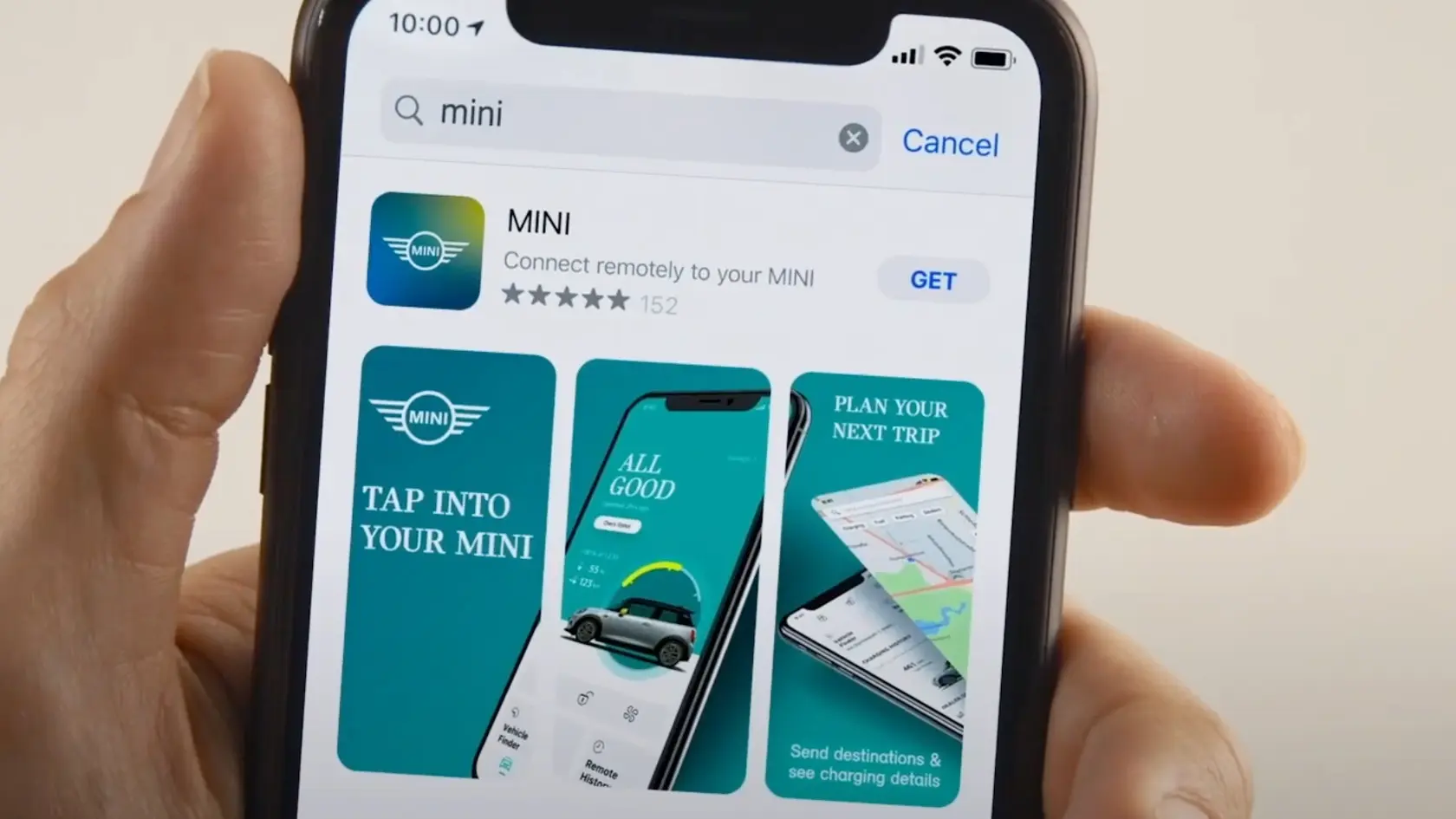 Pregled aplikacije MINI