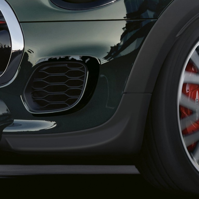 MINI John Cooper Works – črn komplet za odbijač – športne črte