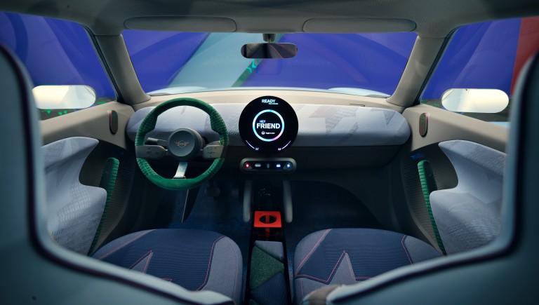 mini concept – aceman – notranjost – armaturna plošča