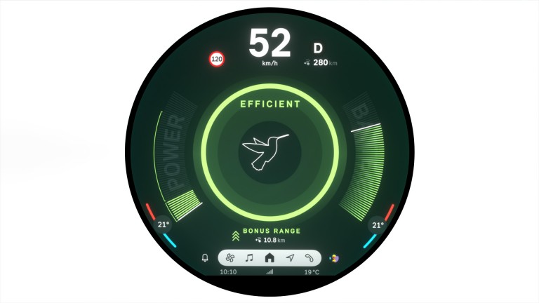 Popolnoma električni MINI Aceman – doživetje vožnje – način Green