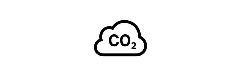 Popolnoma električni MINI – polnjenje – ikona CO2