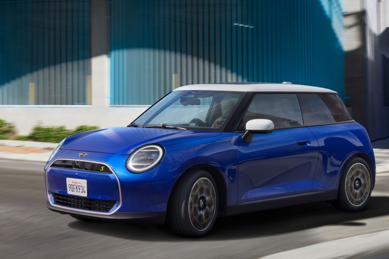 Popolnoma električni MINI – doživetje vožnje – aerodinamika
