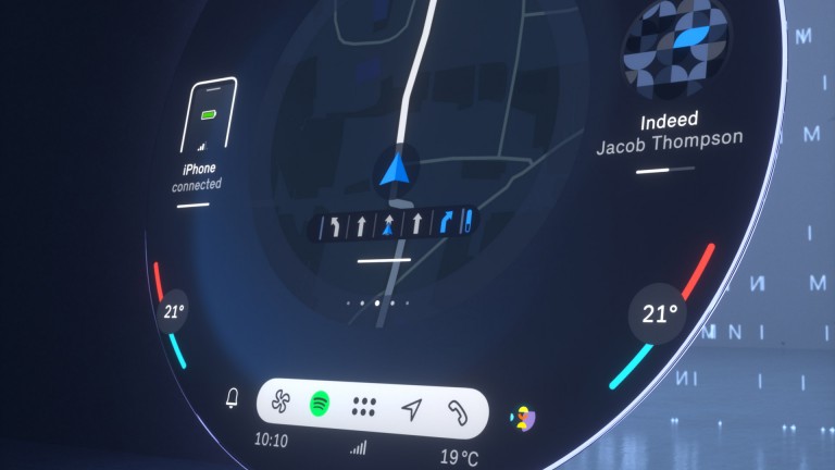 Popolnoma električni MINI – galerija experience modes – balance