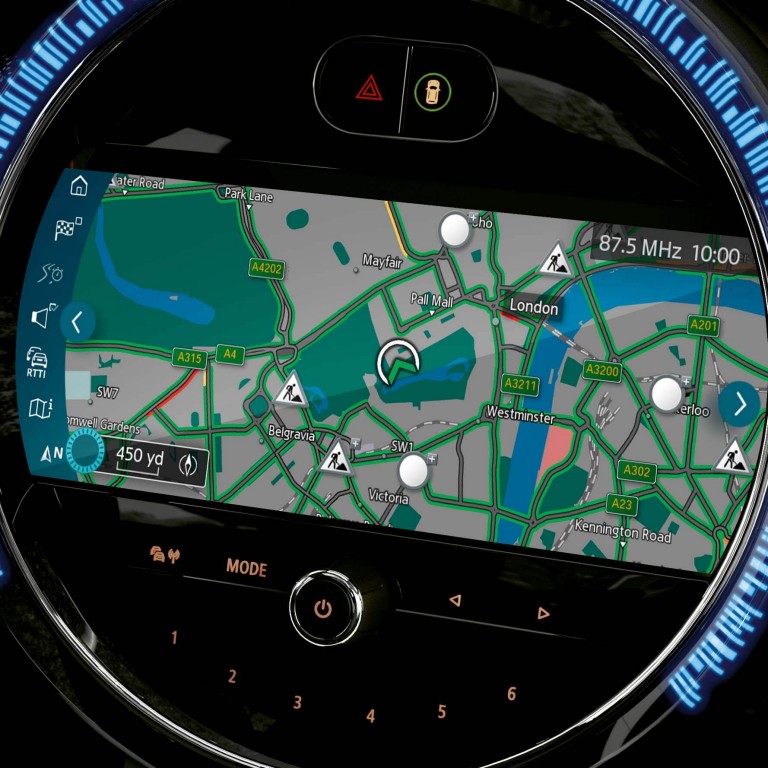 MINI Connected – prometne informacije