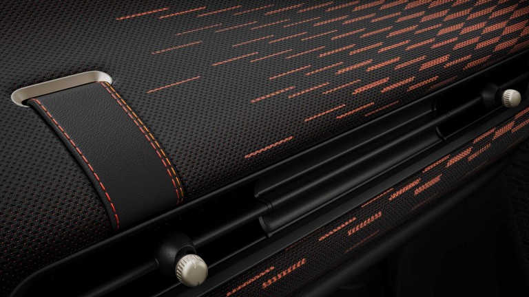 MINI Cooper 5-vratni – notranjost – galerija – oblazinjenje sedežev jcw 