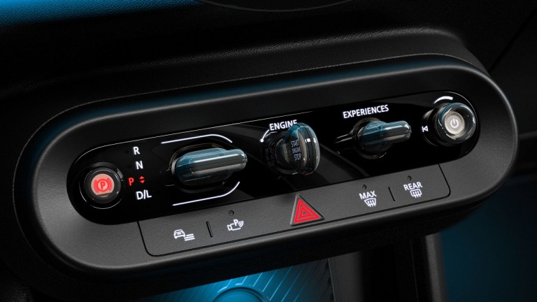 MINI Cooper 5-vratni – notranjost – preklopno stikalo